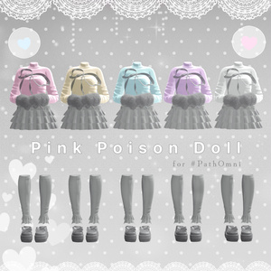 11アバター対応🩷Pink Poison Doll〈MA対応〉 缩略图 5