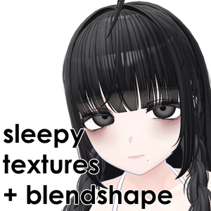 【クマリ, Kumaly】 Sleepy💤 Makeup + Eye Texture + Blendshape