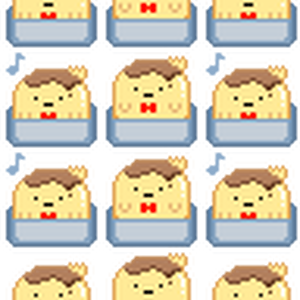 王様プリンさん早押しボタンアバター