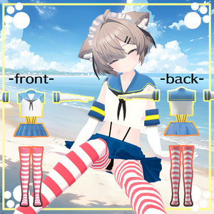 SSS_セーラースリングショットスイムスーツ　B_side 缩略图 2
