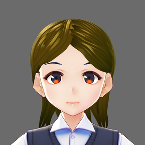 VRMアバター「並松美有希」