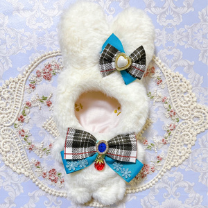 10-14cm ぬいぐるみ用 着ぐるみ ぬい服 垂れ耳わんちゃん