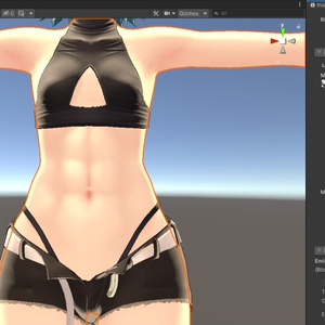 【竜胆ちゃん用】腹筋テクスチャ素材　abs texture 缩略图 2