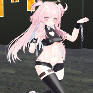【セレスティアちゃん用】腹筋テクスチャ素材　abs texture
