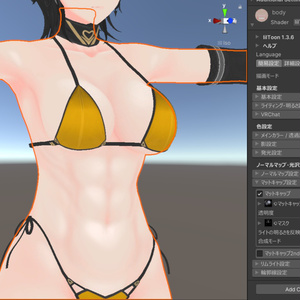 【テレクレアさん用】腹筋テクスチャ素材　abs texture 缩略图 5