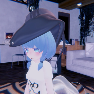 【VRC想定】フクロウナギキャップ【MA対応】 缩略图 2