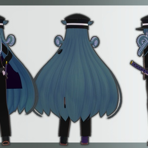 【アノマラボ新共通素体用】大正風学生服【VRC想定】 缩略图 10