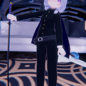 【アノマラボ新共通素体用】大正風学生服【VRC想定】 缩略图 3