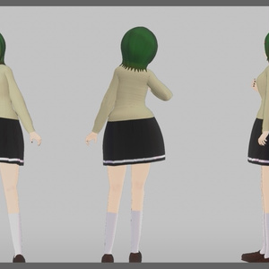 【オリジナル3Dモデル】実験体弐号「PI-el」【VRC想定】 缩略图 7