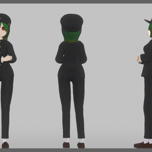 【オリジナル3Dモデル】実験体弐号「PI-el」【VRC想定】 缩略图 5