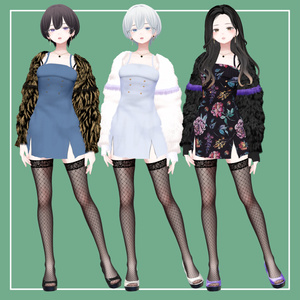 【VRChat】森羅専用 3PieceSet（MA対応） 缩略图 2