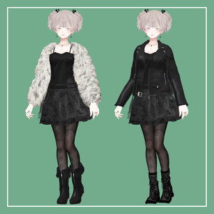 【VRChat】森羅専用 Chiffon Mini Skirt（MA対応） 缩略图 7