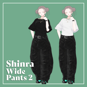 【VRChat】森羅専用 WidePants 2.0（MA対応）