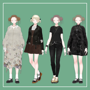 【VRChat】森羅専用 es Pumps（MA対応） 缩略图 4