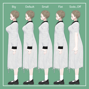 【VRChat】森羅専用 OverSize Onepiece（MA対応） 缩略图 2