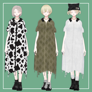 【VRChat】森羅専用 OverSize Onepiece（MA対応） 缩略图 4