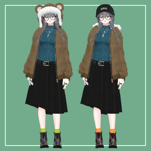 【VRChat】森羅専用 Hoodie ver.KUMA（MA対応） 缩略图 3