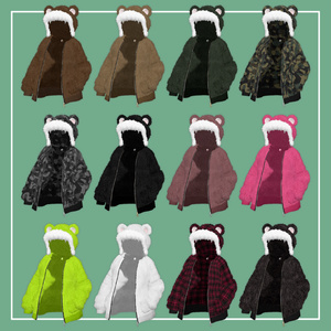 【VRChat】森羅専用 Hoodie ver.KUMA（MA対応） 缩略图 2