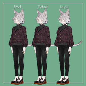 【VRChat】Marycia専用 Knit Tops（MA対応） 缩略图 2