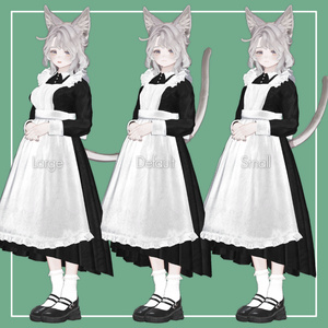 【VRChat】Marycia専用 クラシカルメイド服（MA対応） 缩略图 6