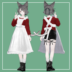 【VRChat】Marycia専用 クラシカルメイド服（MA対応） 缩略图 8