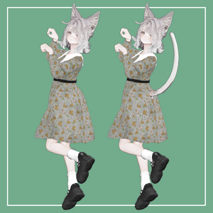 【VRChat】Marycia専用 Simple Onepiece（MA対応） 缩略图 7