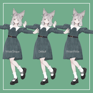 【VRChat】Marycia専用 Simple Onepiece（MA対応） 缩略图 5