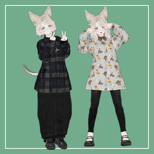 【VRChat】Marycia専用 Big Shirt（MA対応） 缩略图 7