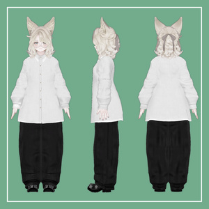 【VRChat】Marycia専用 Big Shirt（MA対応） 缩略图 2