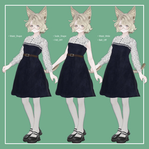 【VRChat】Marycia専用 Seer Onepiece（MA対応） 缩略图 5