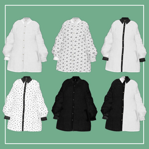 【VRChat】Grus / Lapwing専用 BIG Shirt（MA対応） 缩略图 3