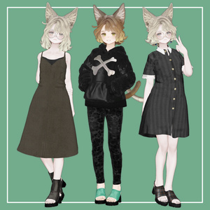 【VRChat】Marycia専用 ブーツサンダル（MA対応） 缩略图 3