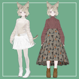 【VRChat】Marycia専用 LongSleeve Knit（MA対応） 缩略图 6