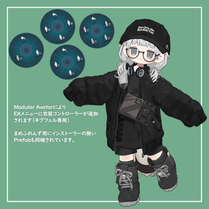 【VRChat】キプフェル専用 MA-1（MA対応） 缩略图 4
