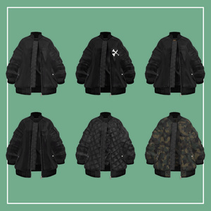 【VRChat】森羅専用 MA-1 & Jogger Pants（MA対応） 缩略图 4