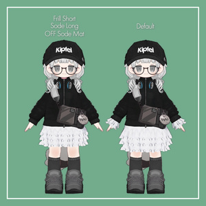 【VRChat】キプフェル専用 Jersey FrillSkirt（MA対応） 缩略图 8