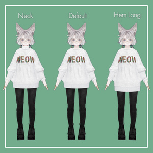 【VRChat】Marycia専用 DolmanSleeve（＋Shirt）（MA対応） 缩略图 3