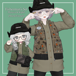 【VRChat】Marycia & Kipfel Fisherman's Set（MA対応）
