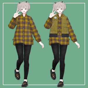 【VRChat】森羅専用 Fisherman's Set（MA対応） 缩略图 7