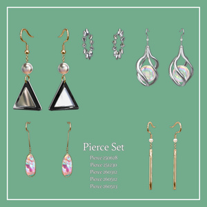 【VRChat】Pierce Set