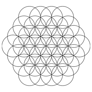 「FLOWER Of LIFE｜幾何学の神聖パターン PNGパック」  “FLOWER Of LIFE – Sacred Geometry PNG Pack”