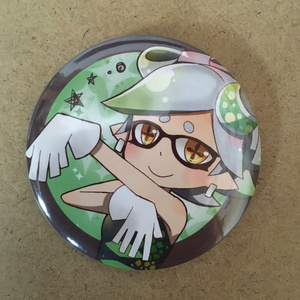 スプラトゥーン シオカラーズ缶バッジ＆ポストカード - - BOOTH
