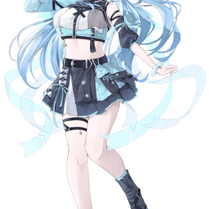 ホロクル9th】雪花ラミィ／博衣こより アクリルスタンド 軍服ver.（非