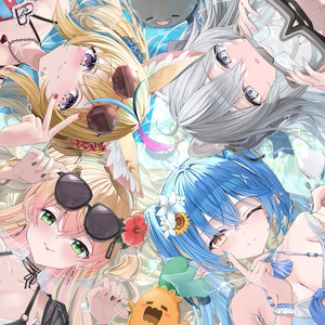 C108雪花ラミィ等身大タペストリー - リン☆ユウ - BOOTH