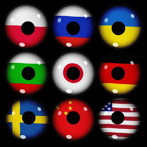 Flags Eye Shader [VRChat] | フラッグアイシェーダー