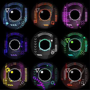 Techno Eye Shader [VRChat] |  テクノアイシェーダー