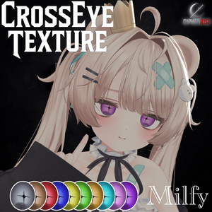 【15 Avatars】 ℭ𝔯𝔬𝔰𝔰 𝔈𝔶𝔢 𝔗𝔢𝔵𝔱𝔲𝔯𝔢𝔰 (10色 10Color) 缩略图 8