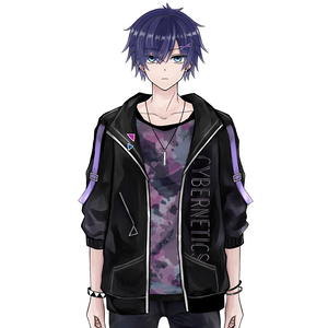 【VTS/FaceRig/Animaze対応】Live2Dモデル『ダウナー系少年くんVer.2』