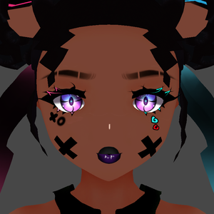 Vroid Purple Eye Texture