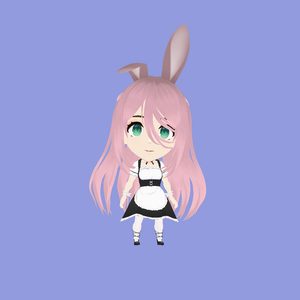 [Vroid model] Bunny Girl Yuna - Chibi